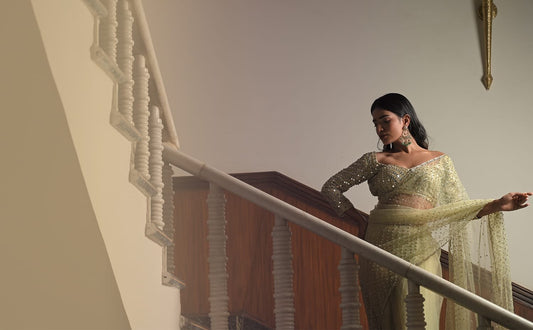 Subhraya Orinoco Chanderi Silk Saree